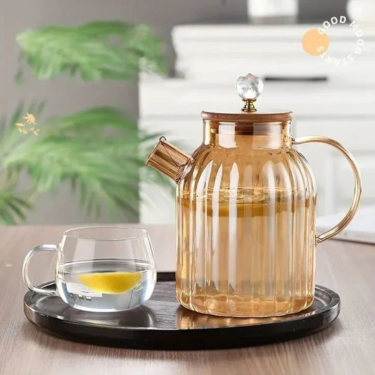 Borosilicate Glass Cooking set Tea Pot