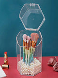 Acrylic Pearl Make-up Brush Holder