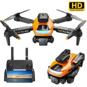 P23 pro with double camera foldable drone camera with moveable camera