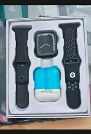 T55 Pro Max Smart Watch With Two Deiffernt Belts + Free I12 Airbuds In Best Qulity